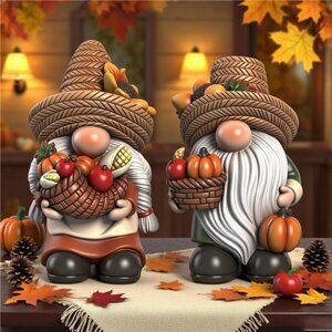 Fall Decorations | Fall Gnomes Decorations for Home | Thanksgiving Decor